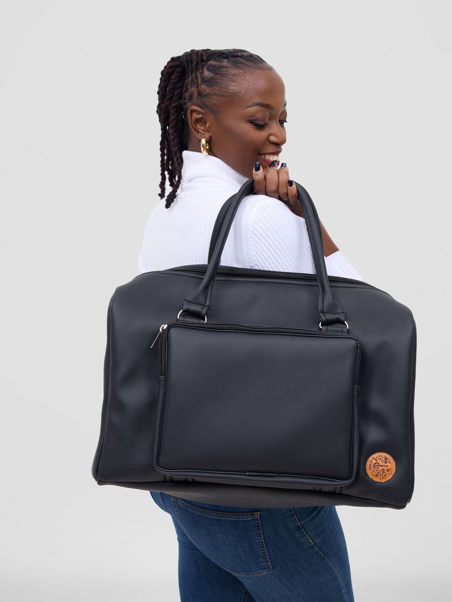 The Motion Series I – Single Pocket Travel Bag (Black)