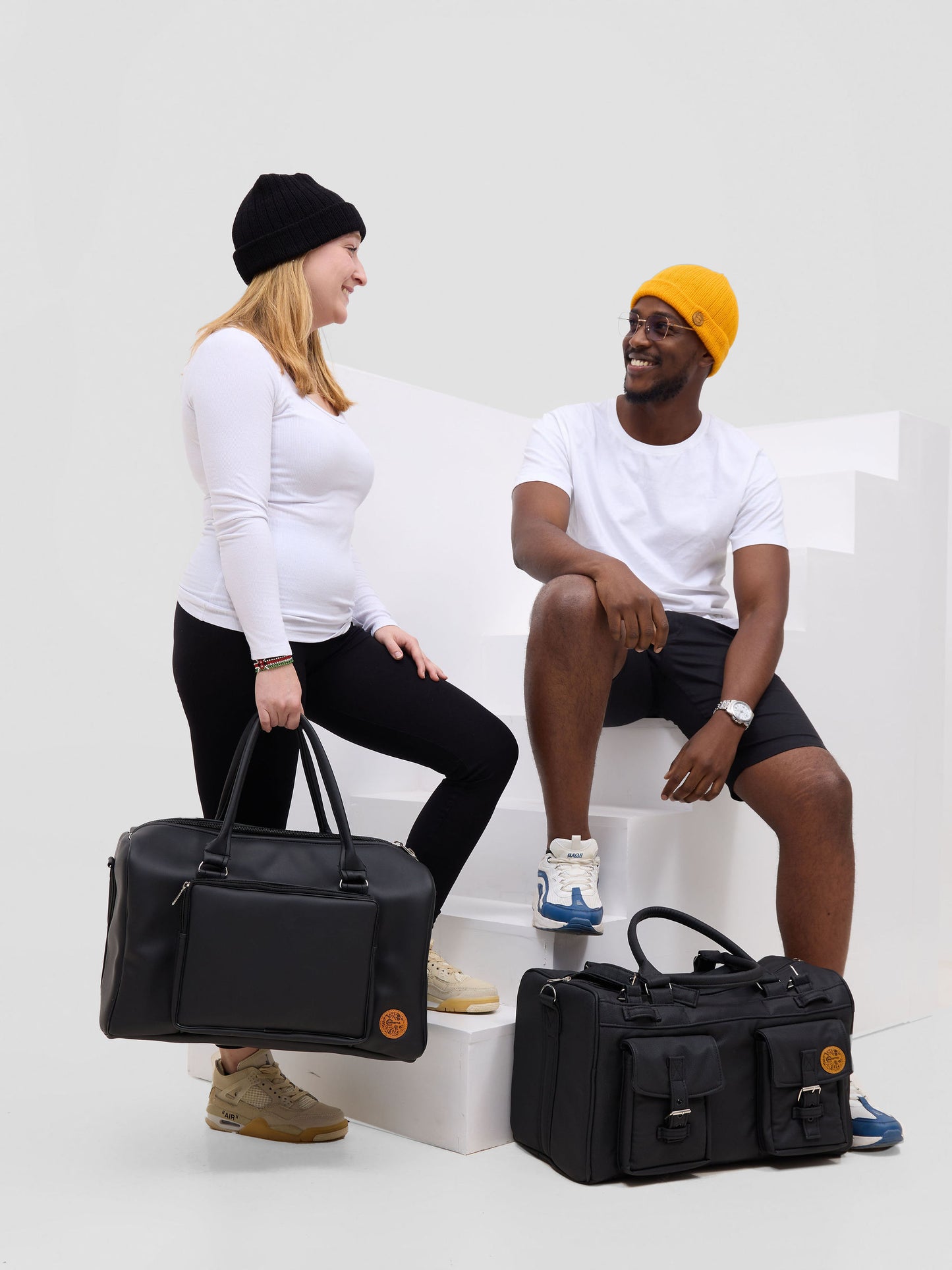 The Motion Series I – Single Pocket Travel Bag (Black)