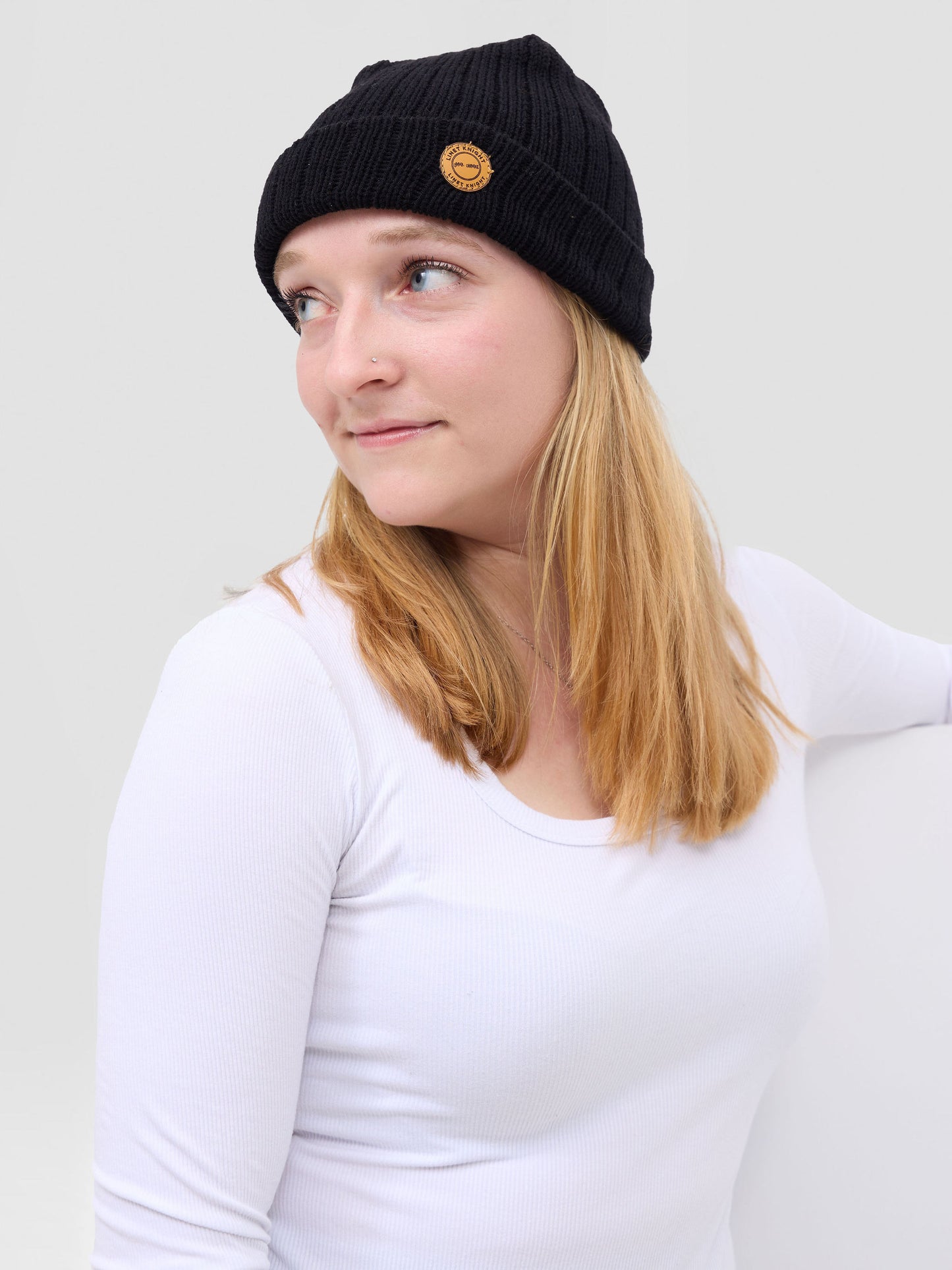 Black Urban Crown Beanie