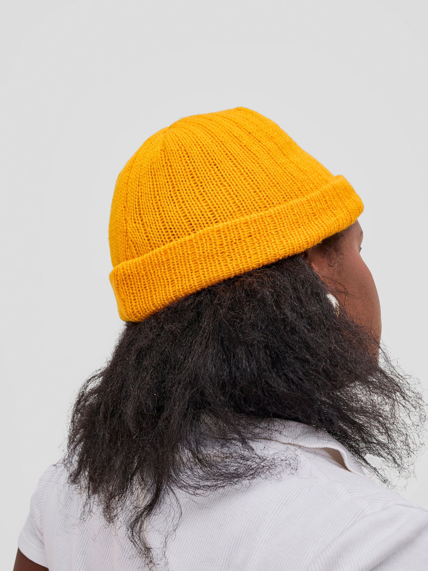 Yellow Urban Crown Beanie